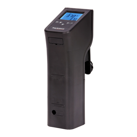 PolyScience LX Immersion Circulator User manual