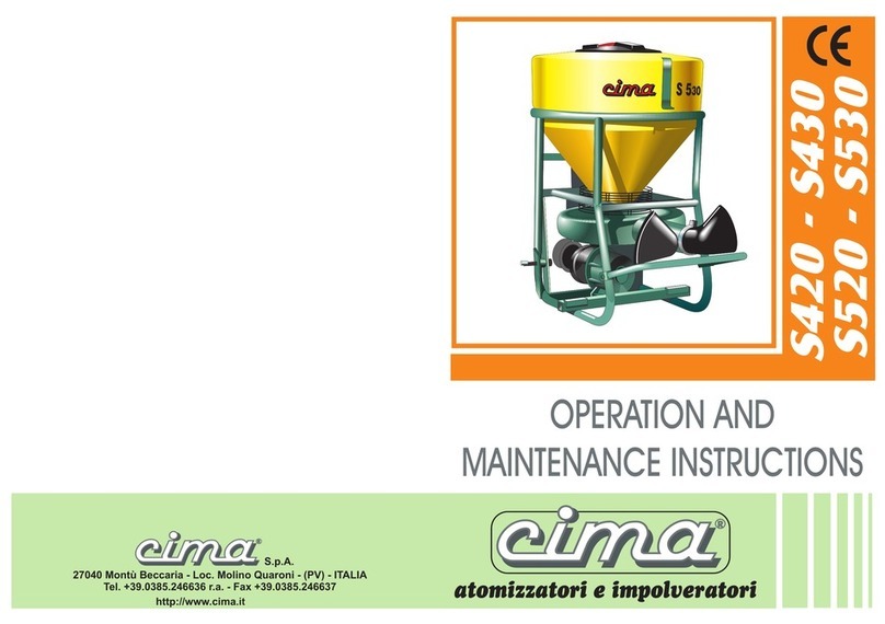 Cima S420 operating instructions Cima S420 operating instructions