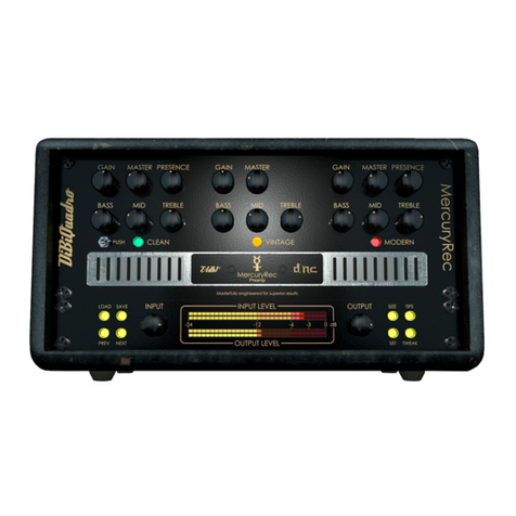 DiBiQuadro MercuryRec Preamp user manual