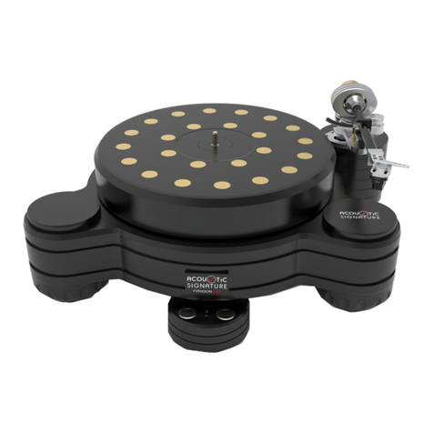 Acoustic Signature Typhoon NEO User manual