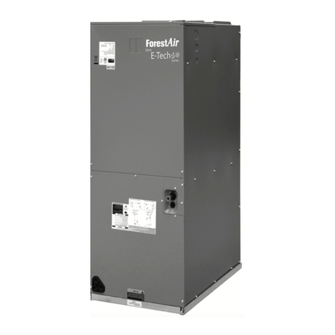 ForestAir E-Tech Series User manual