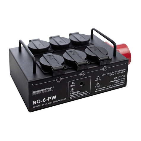 Botex BO-6-PW User manual