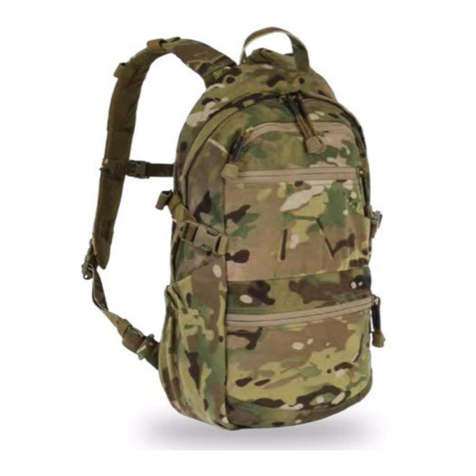 Crye Precision AVS 1000 PACK Operator's manual