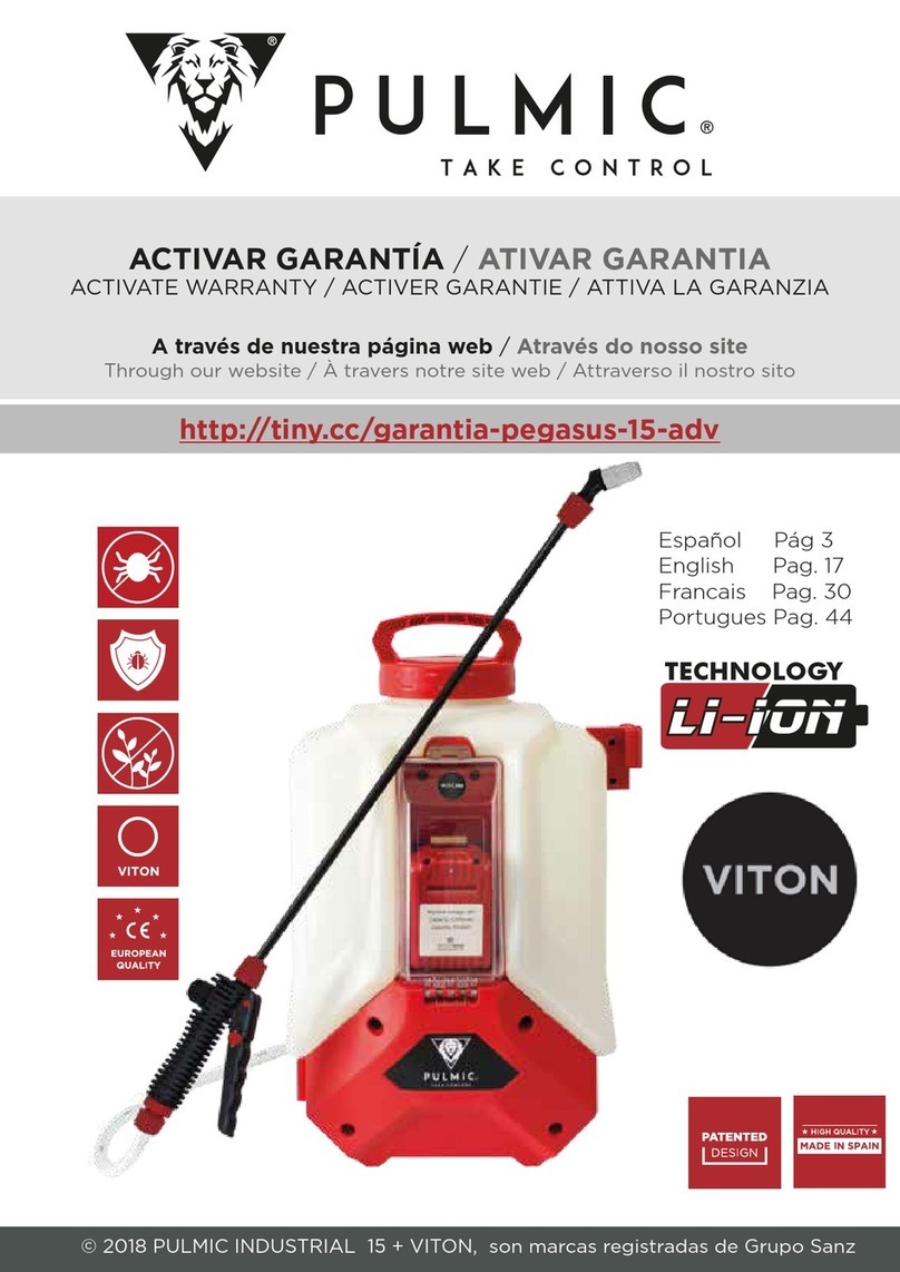 Pulmic 15+ VITON User manual