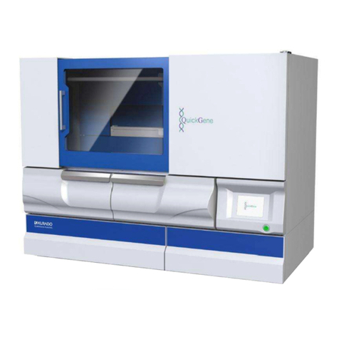 Kurabo QuickGene-Auto240L Operation manual