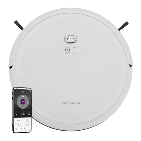 Polaris PVCR 1028 WI-FI IQ Home Operation manual