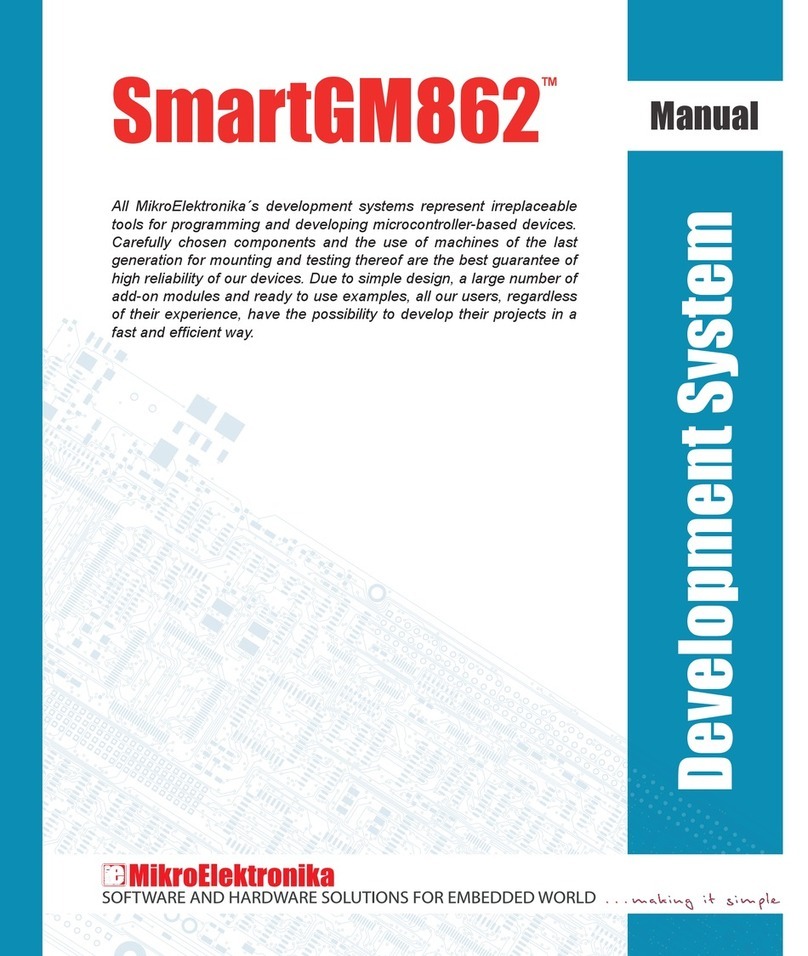 mikroElektronika SmartGM862 User manual
