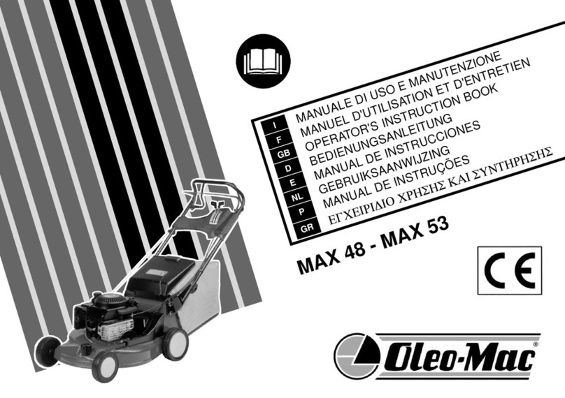 Oleo-Mac MAX 48 Operators instruction book