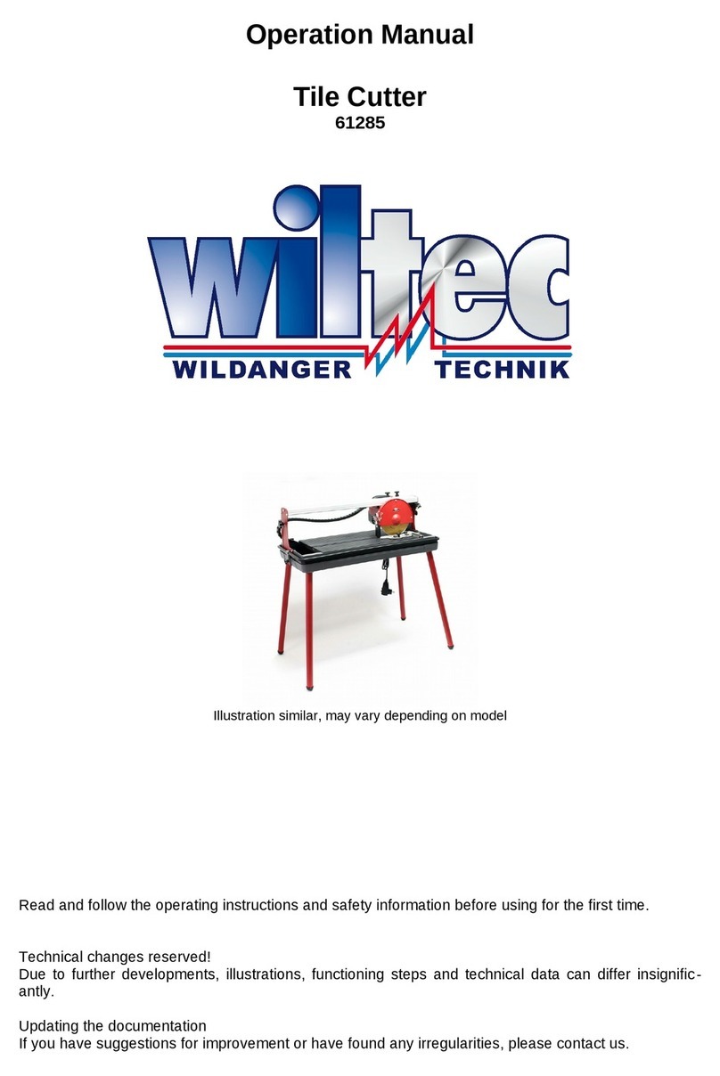 WilTec 61285 Operation manual