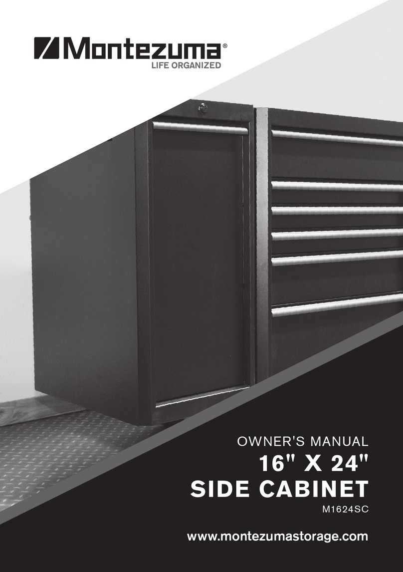 Montezuma M1624SC owner's manual