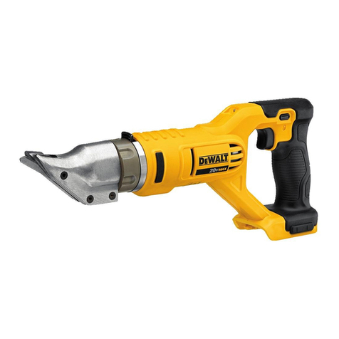 DeWalt XR LI-ION DCS491 User manual