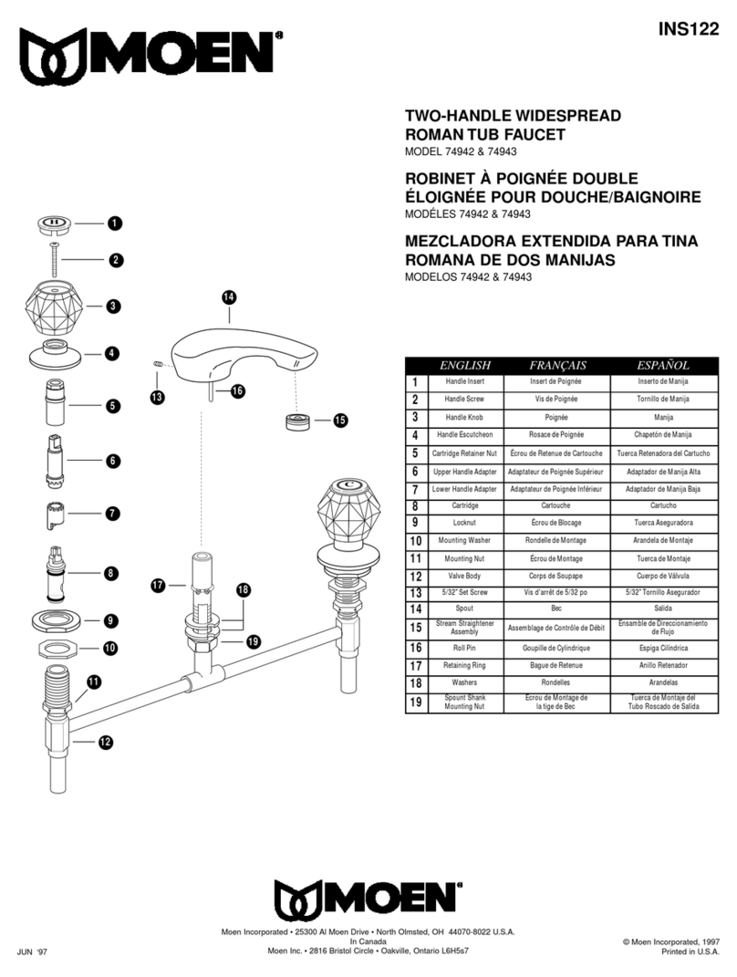 Moen 74942 manual