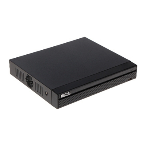 BCS BCS-XVR0801-III user manual