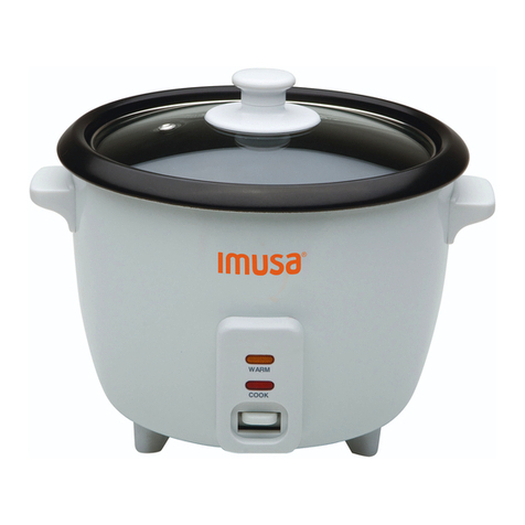 Imusa GAU-00004 use and care manual