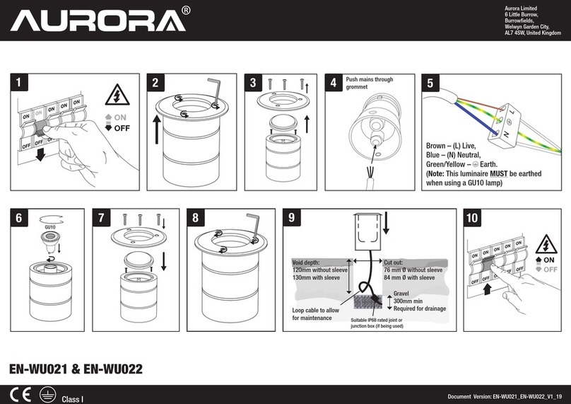 Aurora EN-WU021 quick start guide
