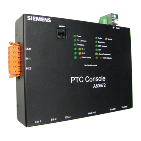 Siemens A80672 Installation & operation