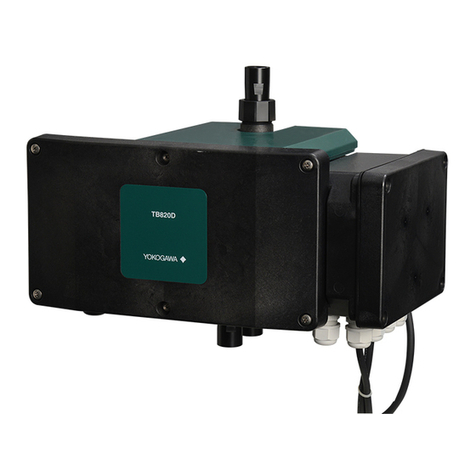 YOKOGAWA TB820D user manual