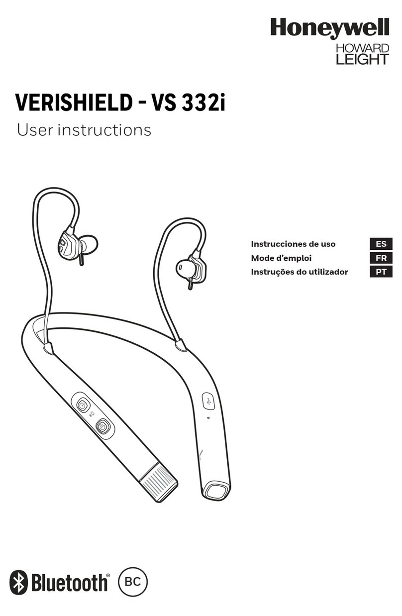 Honeywell VERISHIELD-VS 332i User instructions
