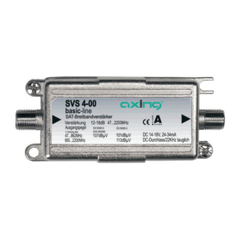 axing basic-line BVS 10-00 User manual