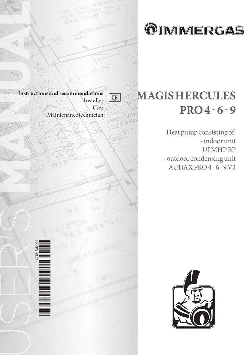 Immergas MAGIS HERCULES PRO 4 Instructions and Recommendations Immergas MAGIS HERCULES PRO 4 Instructions and Recommendations