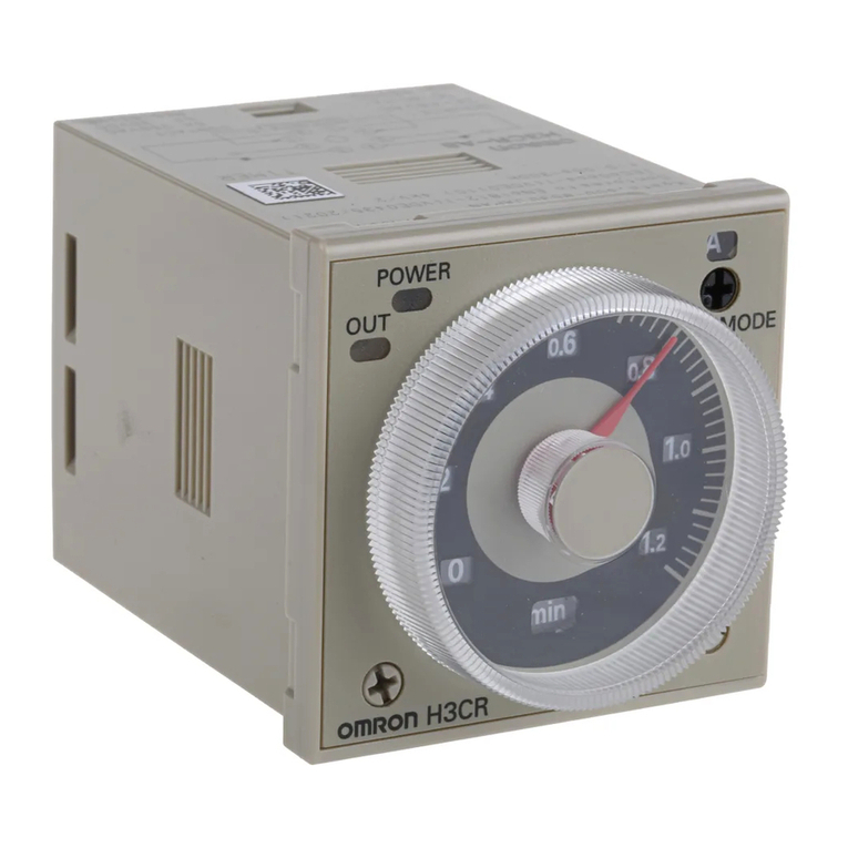 Omron H3CR manual