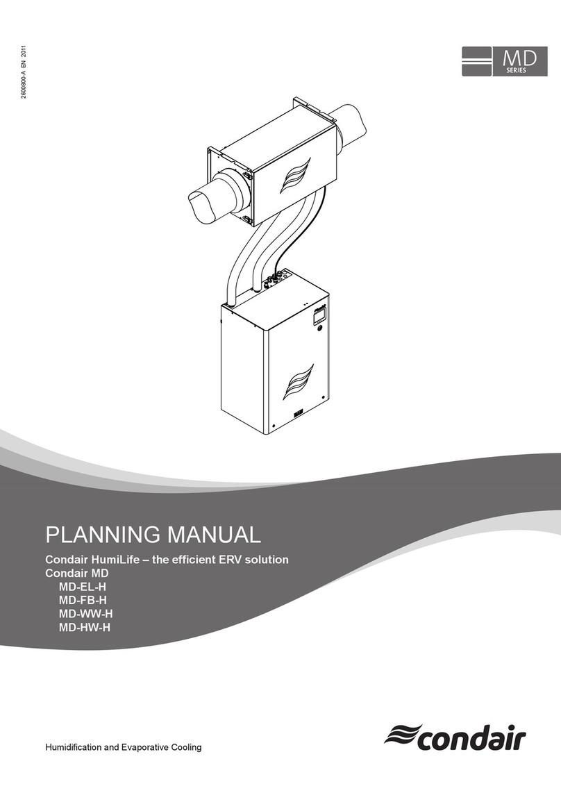 Condair MD Series Technical manual