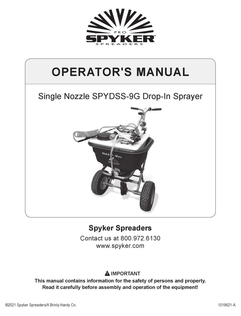 SPYKER SPYDSS-9G Operator's manual