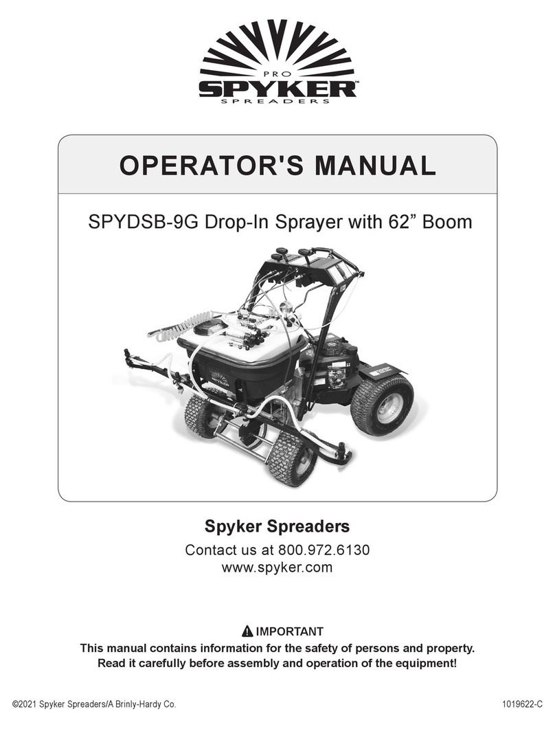 SPYKER SPYDSB-9G Operator's manual