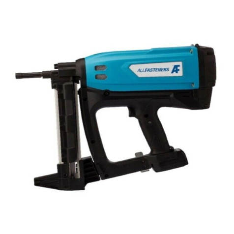 ALLFASTENERS AFGN50 ProTrax Safety & operation manual