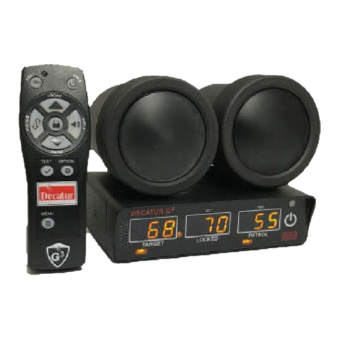 Decatur Electronics G3 User manual & installation guide