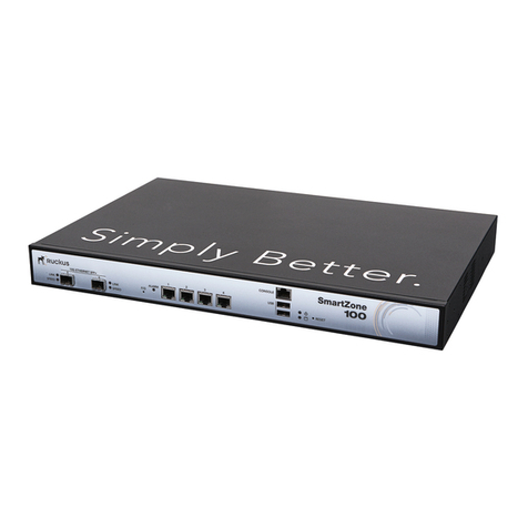 CommScope RUCKUS SmartZone 100 User manual