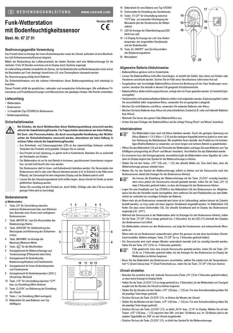 Conrad 67 27 01 operating instructions
