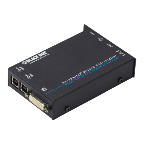 Black Box ServSwitch Wizard DXS User manual