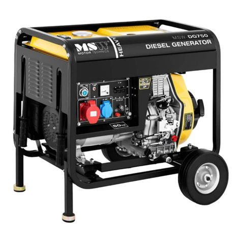 MSW MSW-DG750 user manual
