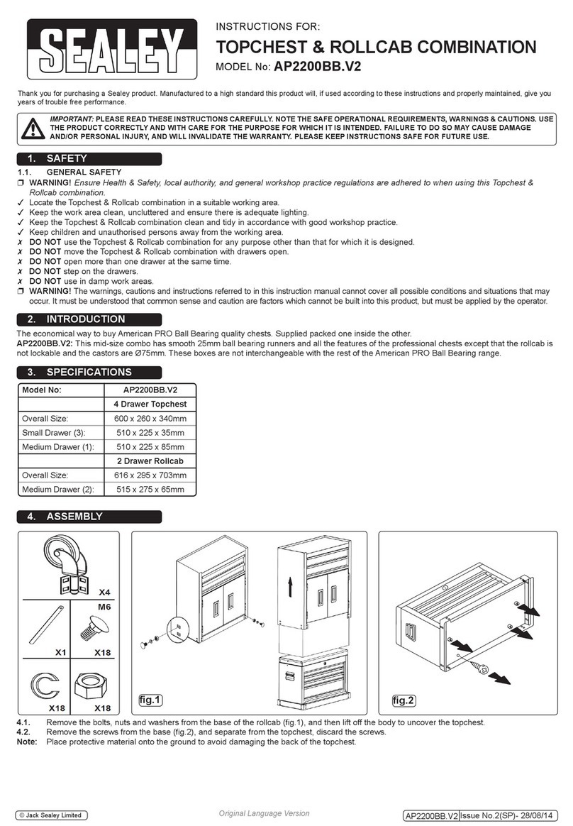 Sealey AP2200BB.V2 User manual