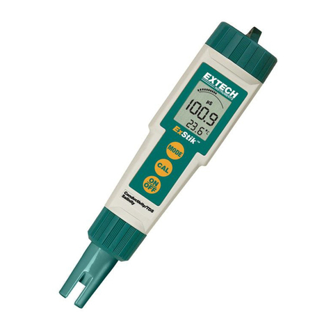 Extech Instruments ExStik II EC400 User manual Extech Instruments ExStik II EC400 User manual