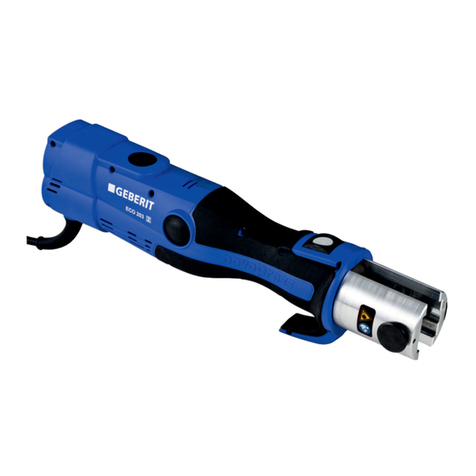 Geberit ECO 203 Operation manual