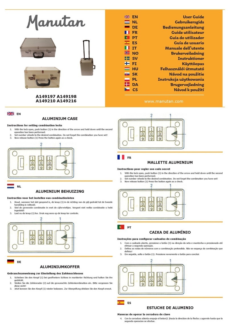 Manutan A149197 user guide