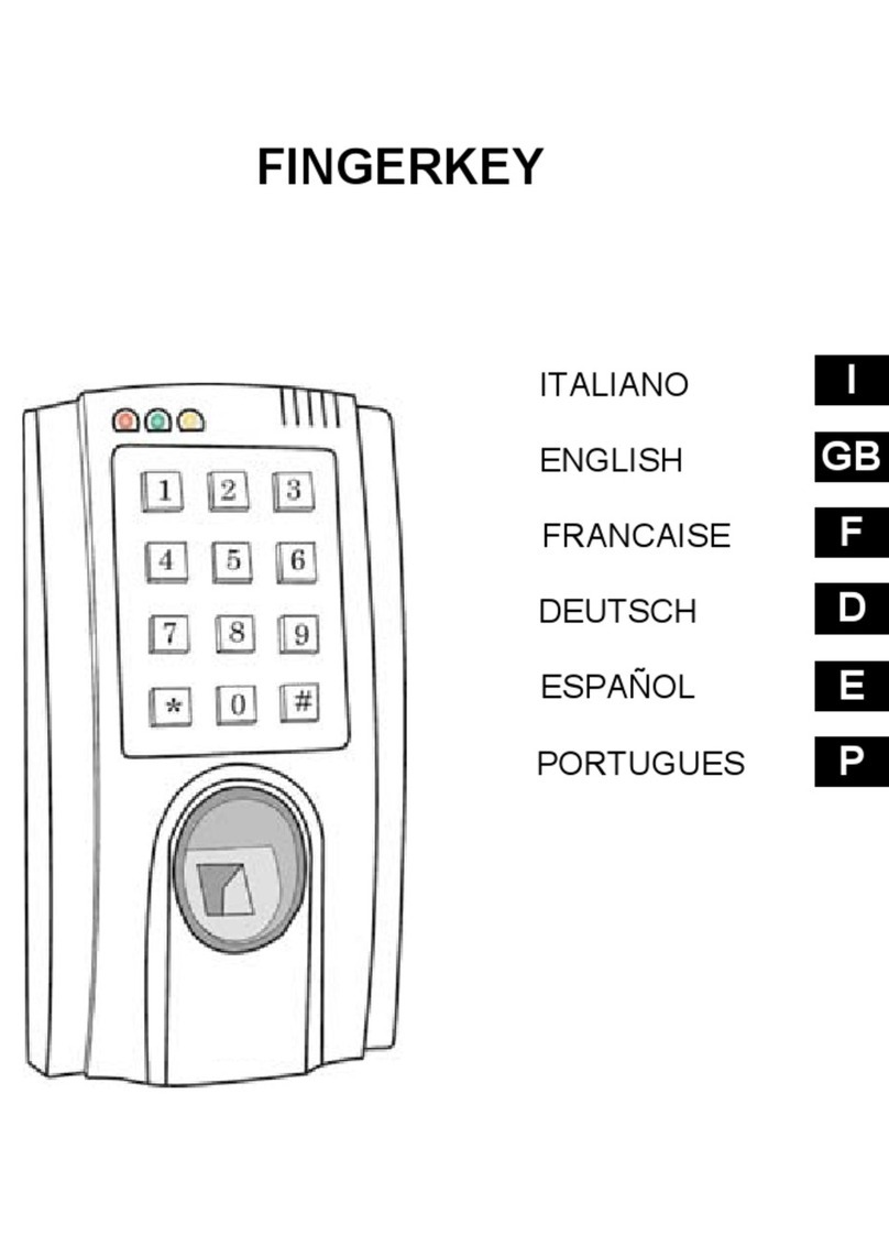 PRASTEL FINGERKEY User manual
