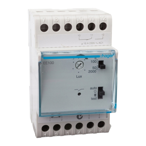 hager EE100 User manual