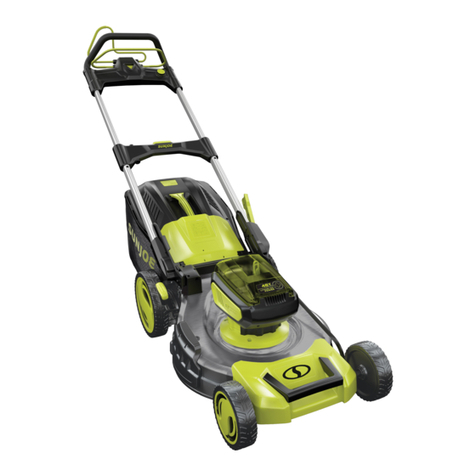SNOWJOE sunjoe 24V-X2-21LMSP-CT User manual