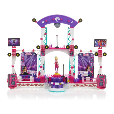 Mega Bloks Barbie 80247 User manual