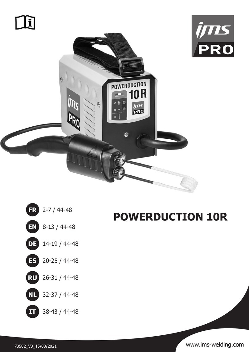 ims PRO POWERDUCTION 10R manual