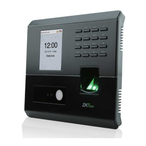 ZKTeco MB10-VL user manual