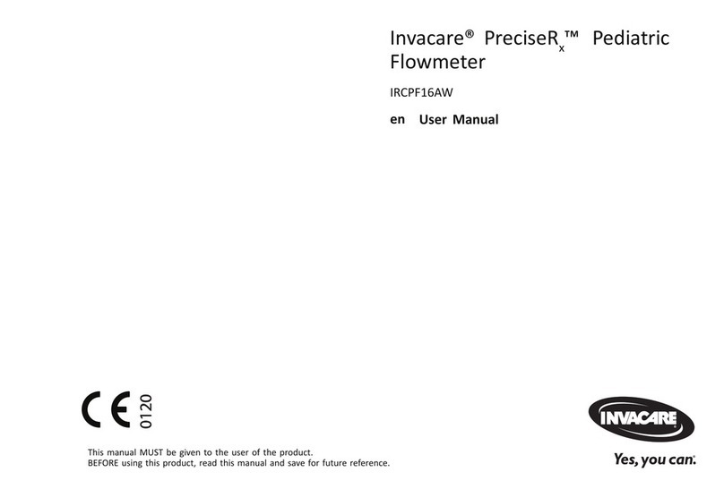 Invacare IRCPF16AW user manual