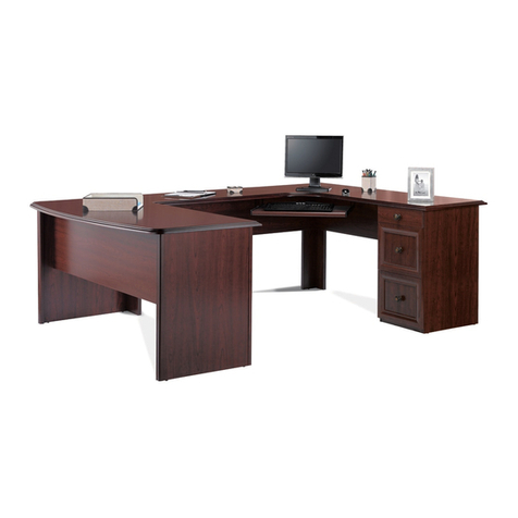 realspace Broadstreet Controlled U-Shaped Desk Assembly instructions and warranty information realspace Broadstreet Controlled U-Shaped Desk Assembly instructions and warranty information