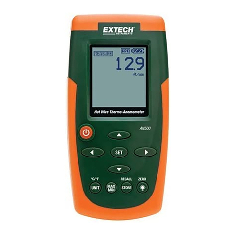 Extech Instruments AN500 User manual Extech Instruments AN500 User manual