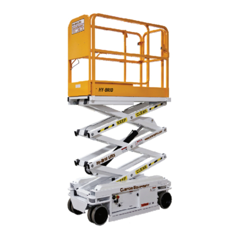 Custom Equipment Hy-Brid Lifts HB 1030CE Programming manual