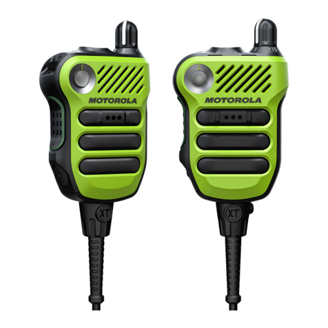 Motorola solutions IMPRES XVE500 manual