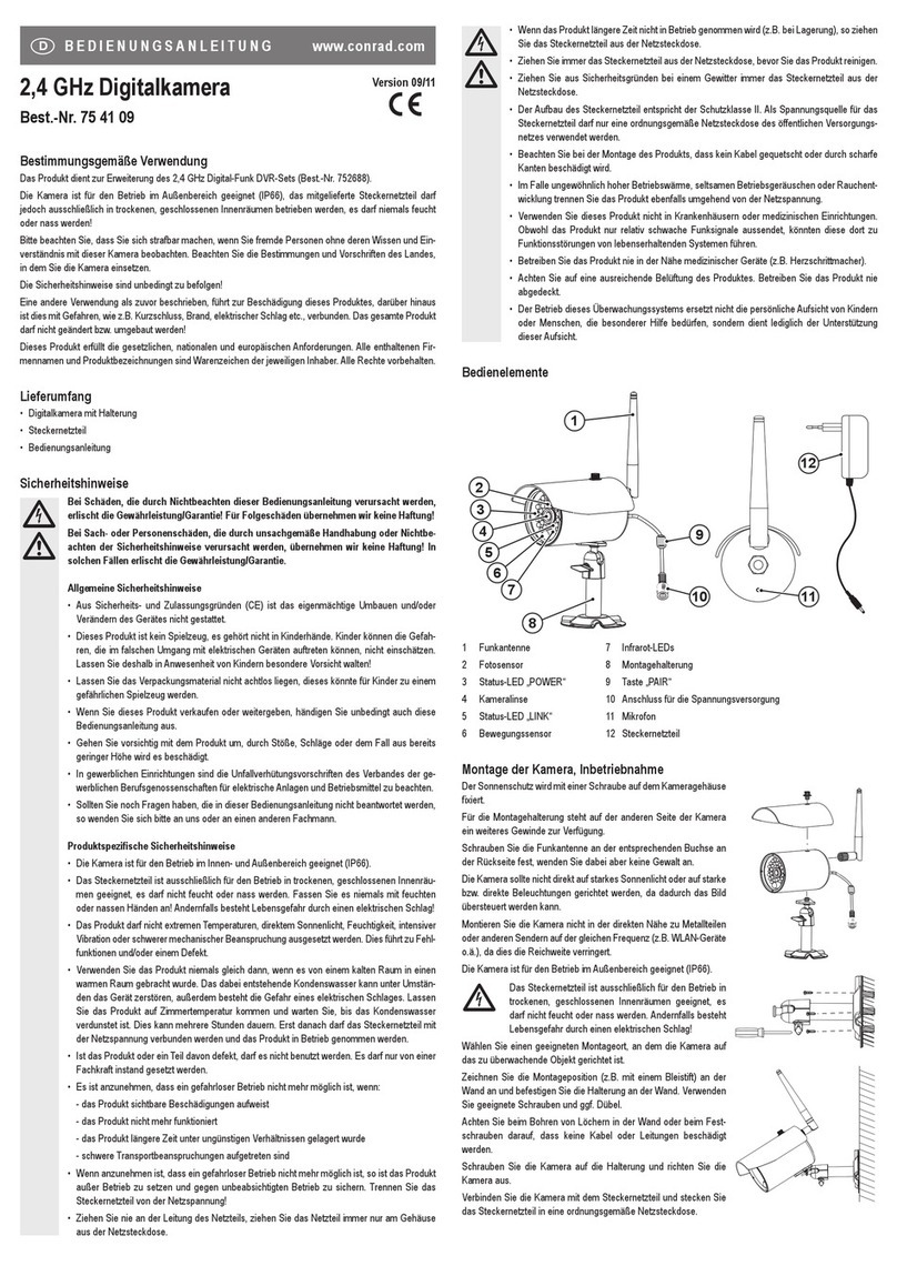 Conrad 75 41 09 operating instructions